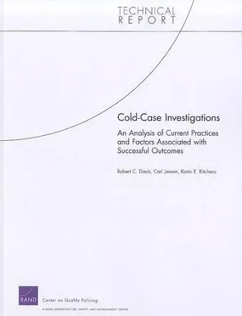 Cold Case Investigations cover