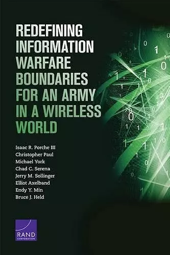 Redefining Information Warfare Boundaries for an Army in a Wireless World cover