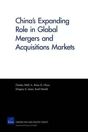 China's Expanding Role in Global Mergers and Acquisitions Markets cover