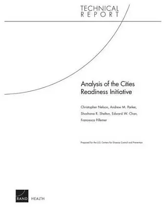 Analysis of the Cities Readiness Initiative cover