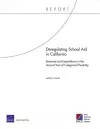 Deregulating School Aid in California cover