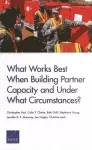 What Works Best When Building Partner Capacity and Under What Circumstances? cover