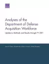 Analyses of the Department of Defense Acquisition Workforce cover