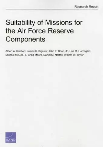 Suitability of Missions for the Air Force Reserve Components cover