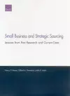 Small Business and Strategic Sourcing cover