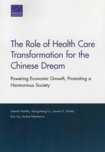 The Role of Health Care Transformation for the Chinese Dream cover