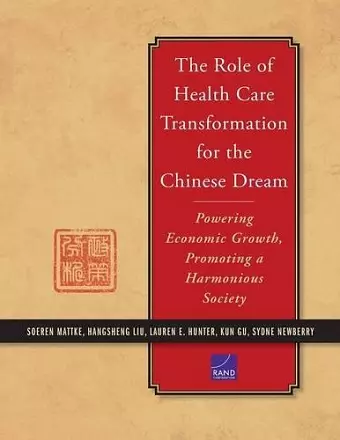 The Role of Health Care Transformation for the Chinese Dream cover