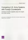 Comparing U.S. Army Systems with Foreign Counterparts cover