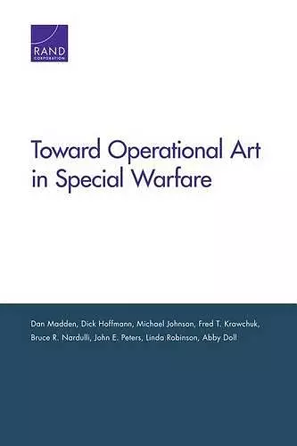 Toward Operational Art in Special Warfare cover