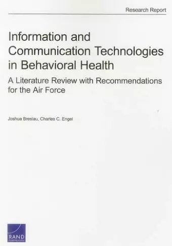 Information and Communication Technologies in Behavioral Health cover