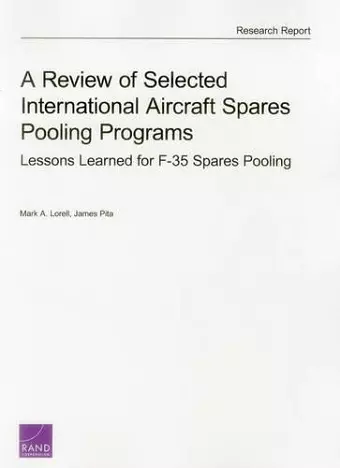 A Review of Selected International Aircraft Spares Pooling Programs cover