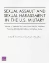 Sexual Assault and Sexual Harassment in the U.S. Military cover