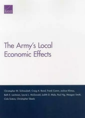 The Army's Local Economic Effects cover