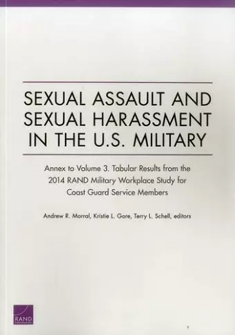 Sexual Assault and Sexual Harassment in the U.S. Military cover