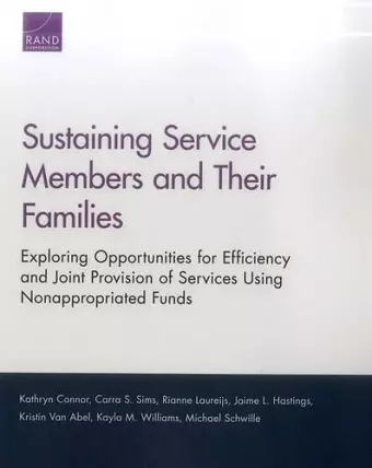 Sustaining Service Members and Their Families cover