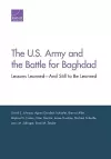 The U.S. Army and the Battle for Baghdad cover