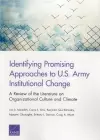 Identifying Promising Approaches to U.S. Army Institutional Change cover