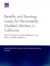 Benefits and Earnings Losses for Permanently Disabled Workers in California cover