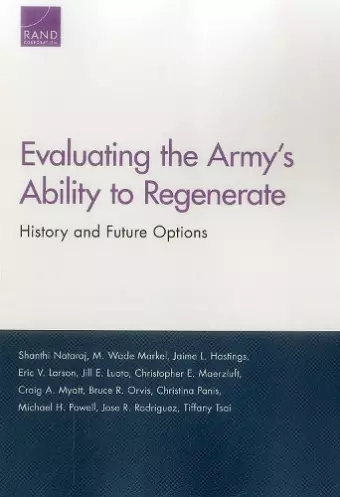 Evaluating the Army's Ability to Regenerate cover