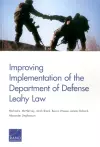 Improving Implementation of the Department of Defense Leahy Law cover