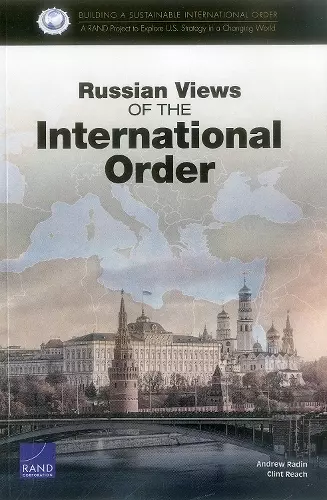 Russian Views of the International Order cover