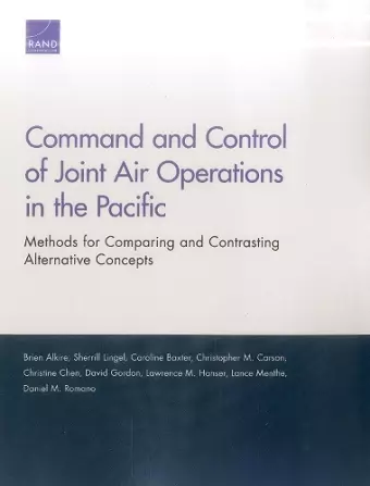 Command and Control of Joint Air Operations in the Pacific cover