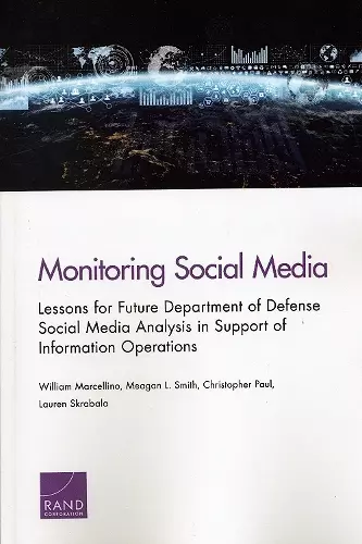 Monitoring Social Media cover