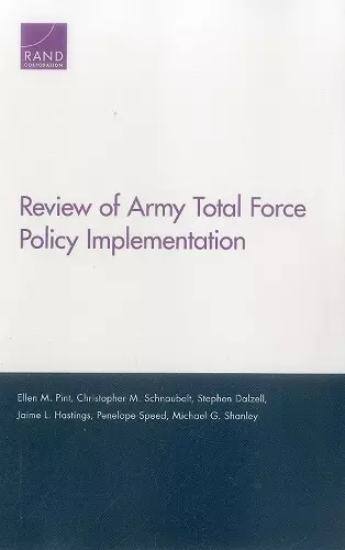 Review of Army Total Force Policy Implementation cover