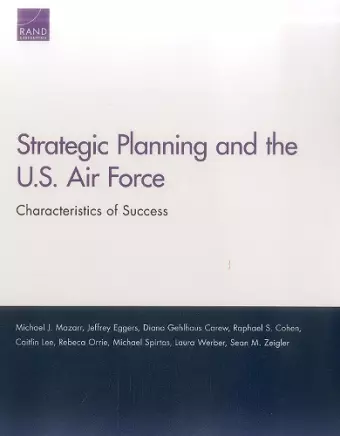 Strategic Planning and the U.S. Air Force cover