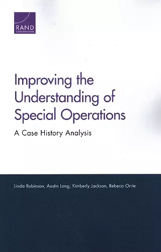 Improving the Understanding of Special Operations cover