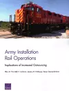 Army Installation Rail Operations cover