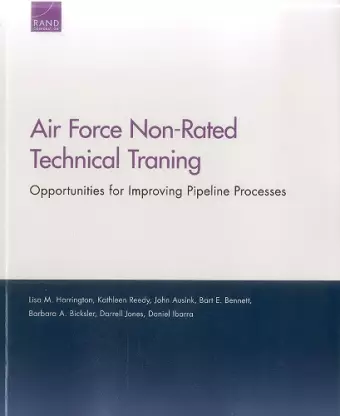 Air Force Non-Rated Technical Training cover