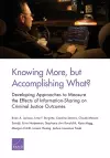 Knowing More, But Accomplishing What? cover
