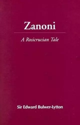 Zanoni cover