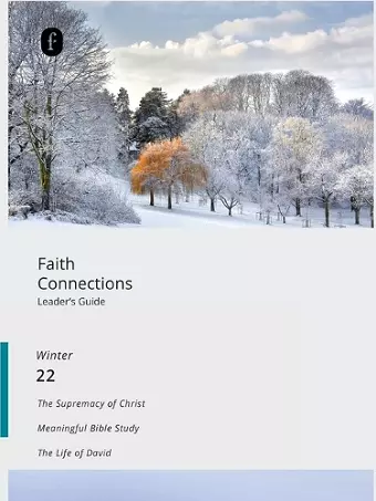 Faith Connections Adult Leader's Guide (December/January/February 2022) cover