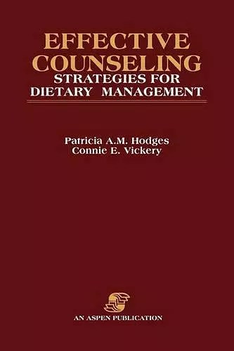 Effective Counseling Strategies for Dietary Management cover