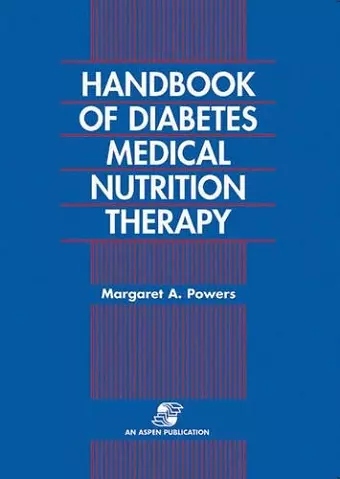 Handbook of Diabetes and Nutrition Therapy cover