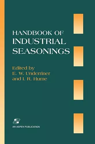 Handbook Industrial Seasonings cover