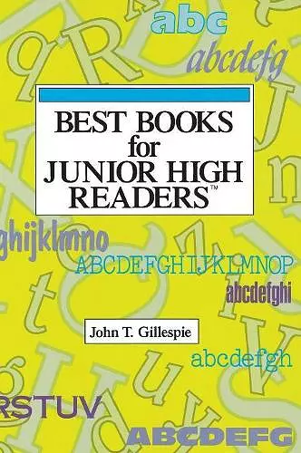 Best Books for Junior High Readers cover