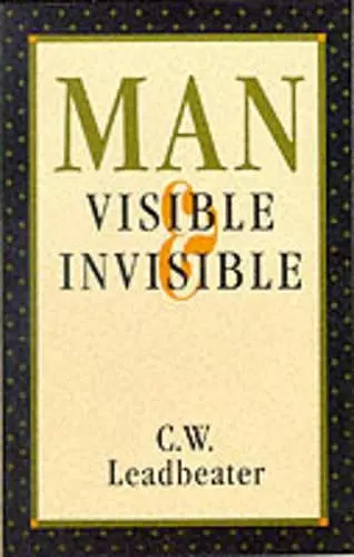 Man, Visible and Invisible cover