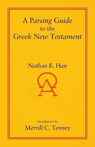 A Parsing Guide to the Greek New Testament cover