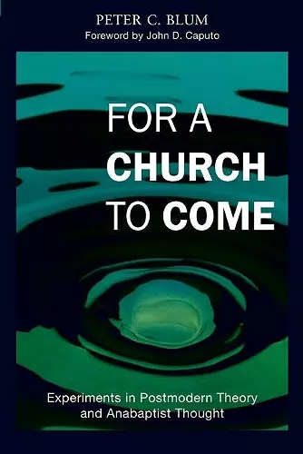 For a Church to Come cover