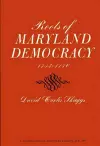 Roots of Maryland Democracy, 1753-1776 cover