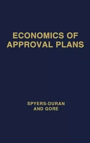 Economics of Approval Plans cover