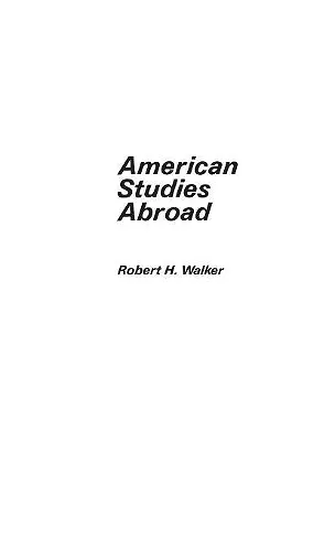 American Studies Abroad cover