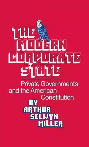 The Modern Corporate State cover