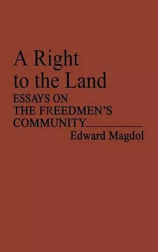 A Right to the Land cover