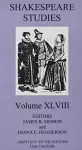 Shakespeare Studies, Volume XLVIII cover