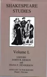 Shakespeare Studies, Volume L cover