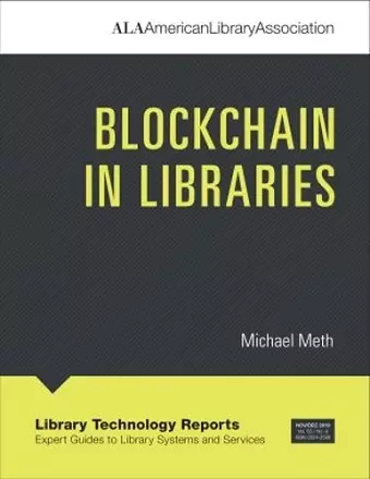 Blockchain in Libraries cover